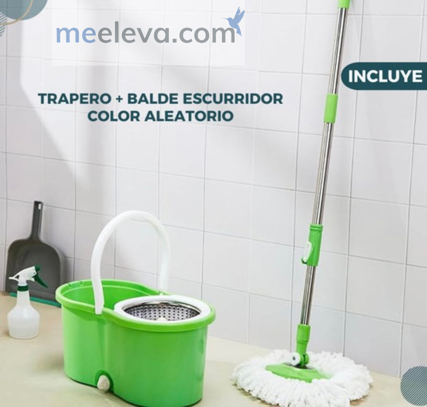 TRAPERO GIRATORIO ROTARY MOP